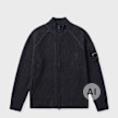 C. P. Company Knitwear Cardigan In Fleece Knit blau 106829 1