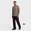 PURPLE MOUNTAIN OBSERVATORY Wool Performance LS Top beige 126153 2
