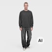 Wood Wood Hester Sweatshirt schwarz 125979 2