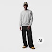 Wood Wood Tye Sweatshirt grey 125919 2