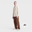 Wood Wood Adrian Shirt beige 126001 2