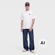 Wood Wood Ace Outsider T-Shirt bright white UndefinedColor 126005 2