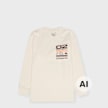 solebox Racing Longsleeve Typo Beige 140570 1