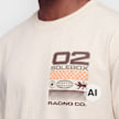 solebox Racing Longsleeve Typo Beige 140570 4