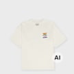 solebox Racing Tee Sticker beige 140572 1