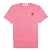 Buy Comme des Garcons Play Play Red Heart T-Shirt in light pink