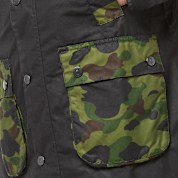 Buy A Bathing Ape Barbour x Bape 1st Camo Bedale Jacket in black