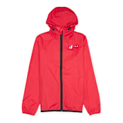 Buy Comme des Garcons Play K-Way Full Zip Jacket in red