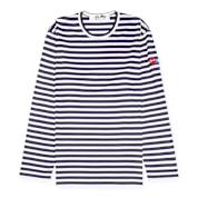 Buy Comme des Garcons Play x The Artist Invader Striped Longsleeve