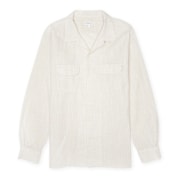 Buy Engineered Garments Classic Shirt in beige | 24S1A005-BEI