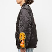 Buy A Bathing Ape Shark MA-1 in black | 001HJK301001MBLK at