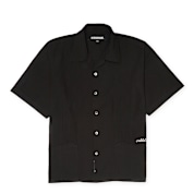 Buy Neighborhood Guayabera Vacation Shirt in black | 241AQNH-SHM07