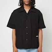 Buy Neighborhood Guayabera Vacation Shirt in black | 241AQNH-SHM07