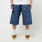 Buy Sky High Farm Perennial Logo Denim Shorts Woven in blue
