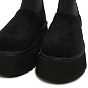 Buy UGG Wmns Classic Mini Dipper in black | 1168170-BLK | solebox