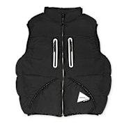 【新品同様】UN3D. DOWN SHORT VEST BLACK 新品同様】UN3D. DOWN SHORT VEST BLACK