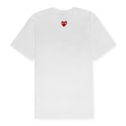 Buy Comme des Garcons Play Small Red Heart Neck T-Shirt