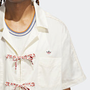 Buy adidas Originals x Clot Bowling Shirt in beige | JP1599 | solebox