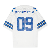 Buy thisisneverthat Football Jersey in white | TN251WTOSP01-WHT