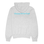Buy thisisneverthat INTL. Logo Zip Up Hoodie in grey