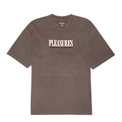 Buy Pleasures Satisfaction T-Shirt in brown | P25SP052-BROWN