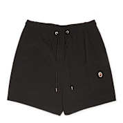 Buy A Bathing Ape One Point Relaxed Fit Water Shorts in black