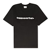Buy thisisneverthat T-Logo Tee in black | TN240TTSST01-BLK