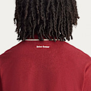 Buy adidas Originals x Wales Bonner Terry Polo Shirt in red