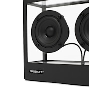 Buy Transparent Small Speaker in Black | STS-B | solebox
