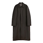 Buy Our Legacy Cloak Carcoat Membrane Wool in churchill stripe