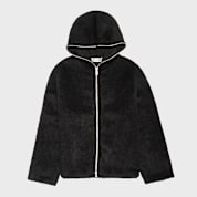 f*0様 Our Legacy 24SS mohair full zip hoo Buy Our Legacy Full Zip Hood Hairy Wool in black | M4243FBH | solebox