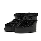 Buy Moon Boot Wmns Icon Low Faux Fur in black | 80D1409390-N001