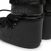 Buy Moon Boot Wmns Icon Low Faux Fur in black | 80D1409390-N001