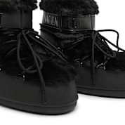 Buy Moon Boot Wmns Icon Low Faux Fur in black | 80D1409390-N001