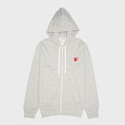 Buy Comme des Garcons Play Play Big Heart Sweatshirt in grey | AX