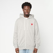 Buy Comme des Garcons Play Play Big Heart Sweatshirt in grey | AX