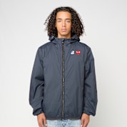 Buy Comme des Garcons Play K-Way Full Zip Jacket Red Emblem in