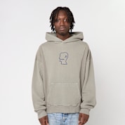 Buy Brain Dead Mendoza Cropped Hoodie in green | 3096-CEM | solebox