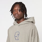 Buy Brain Dead Mendoza Cropped Hoodie in green | 3096-CEM | solebox