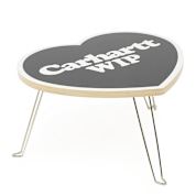 Buy Carhartt WIP Heart Folding Table in black/white | I035830