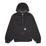 Buy Carhartt WIP OG Active Jacket Washed Denim in black | I032232