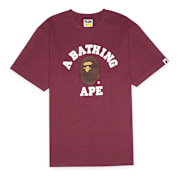 Buy A Bathing Ape College Tee in red | 001TEL801001MBUR | solebox