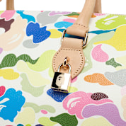 Buy A Bathing Ape Multi Camo Boston Bag L in multi-colour