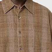 Buy Our Legacy Borrowed Shirt in bruin | M2262BCF | solebox