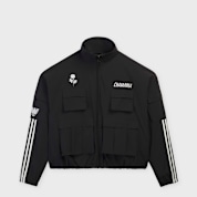 Buy adidas Originals x Willy Chavarria Cargo Track Jacket in black