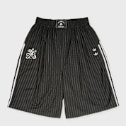 Buy adidas Originals x Willy Chavarria Pinstripe Short in black