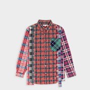 Buy Needles 7-Cuts Flannel Shirt in multicolor | SX480-MULTI | solebox