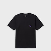 Buy Needles Butterfly embroidered T-shirt in black | SX444-G | solebox