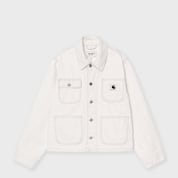 Buy Carhartt WIP Wmns Mercer Chore Coat in beige | I036511-3OK.35