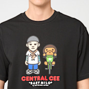 Buy A Bathing Ape x Spotify x Central Cee Baby Milo Tee in black Buy A Bathing Ape x Spotify x Central Cee Baby Milo Tee in black